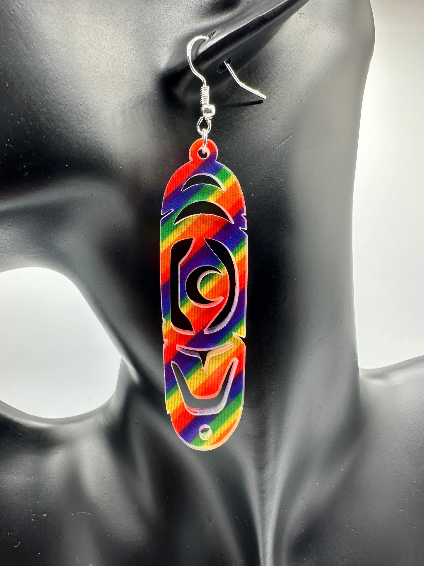 Pride Feather Earrings