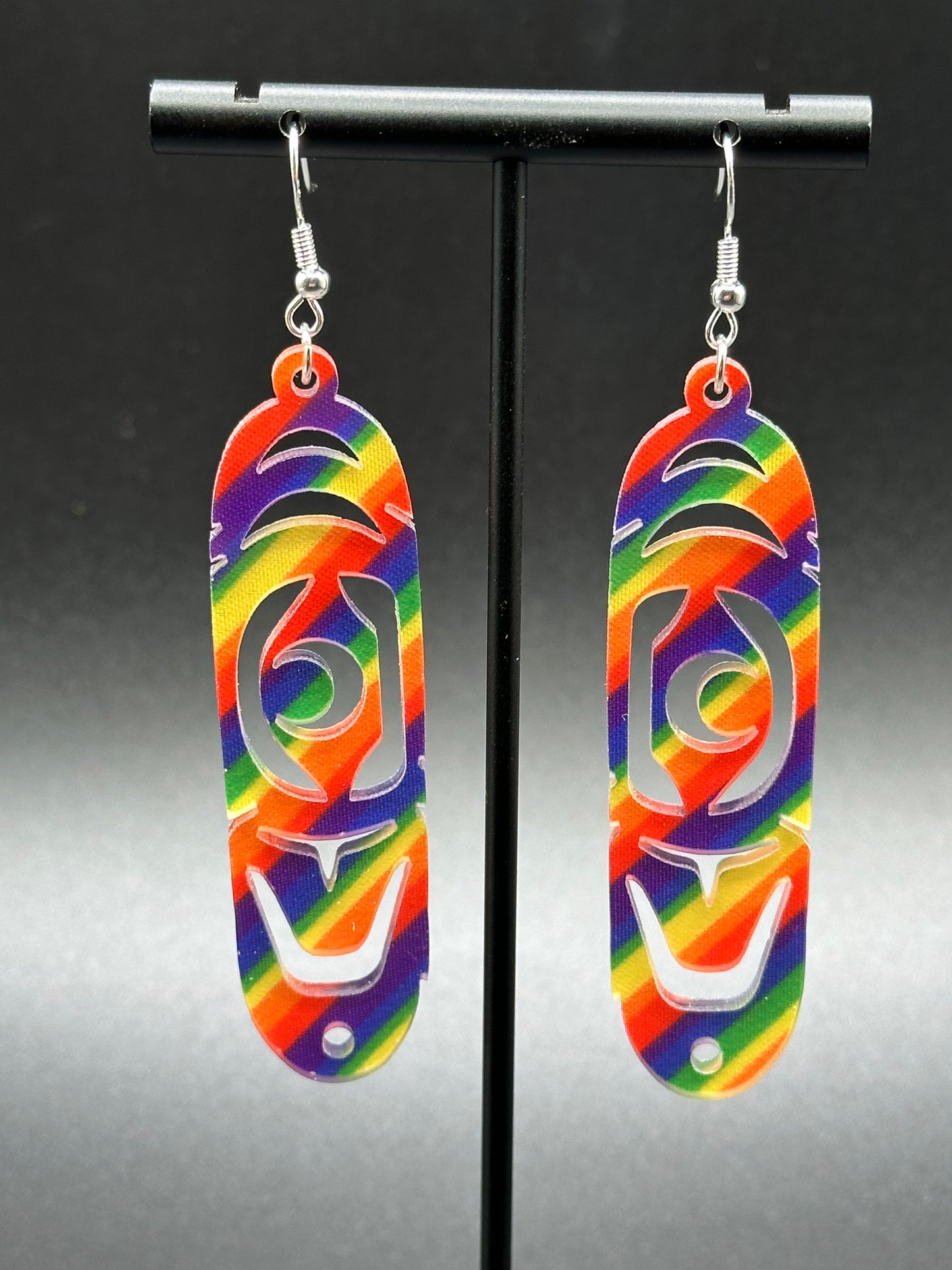 Pride Feather Earrings